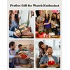 TINGSING 腕時計ケース PU製 1本用 男性 収納ボックス 収納ケース 携帯用 出張 旅行