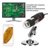 USB Digital Microscope 1600X 1080P HD Adjustable Brightness 8 LED