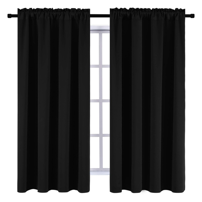 DONREN 99% Blackout Curtains for Bedroom - Thermal Insulating Blackout