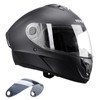 VEVOR Full Face Motorcycle Helmet DOT Approved, Dual Visor with