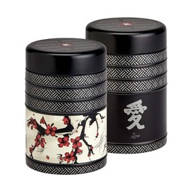 Eigenart Casa Kyoto 2er Set Metalldose rund mit Drehverschlus und einer Füllmenge von 125g, TKY75110