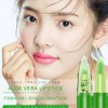 Aloe Vera Lipstick, Long-Lasting, Sweat-Proof, Temperature Change Enhances Shine, Waterproof,