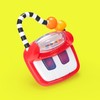Sassy Keyboard Classics Developmental Toy – 3+ Months Baby-Sized Piano