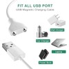 Tomatosd Magnetic USB DC Charger Cable Replacement Charging Cord-(10MM/0.39Inch)