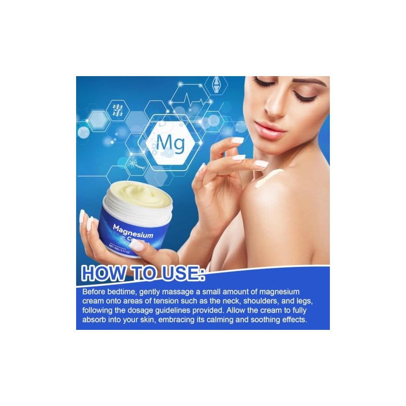 Relico Crema de Magnesio para Dormir
