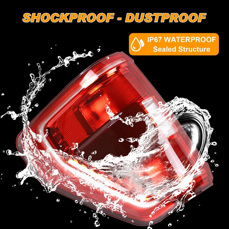 Nakuuly Tail Light with Blind Spot Compatible With 2021 2022