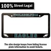 EliteAuto3K Eagles License Plate Frame Cover for Philadelphia Fans –