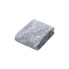 Carari Face Towel, 3.6 Times Absorbent Microfiber, Marble Gray, Quick