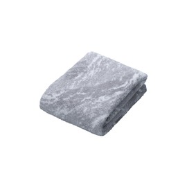 Carari Face Towel, 3.6 Times Absorbent Microfiber, Marble Gray, Quick Absorption in Fiber Gaps, Quick Drying, Jacquard Method 11.8 x 31.5 inches (30 x 80 cm), CB Japan Calarimable
