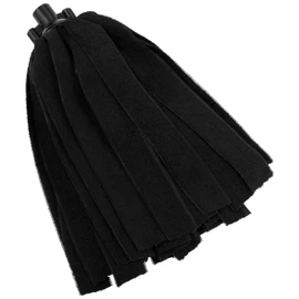 Vikan Microfibre socket mop, 200g, Black