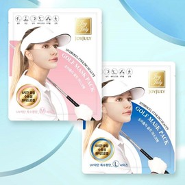 Joy Julie Full Cover Golf Mask Pack UV Protection Cooling Mask Pack, L / 조이줄리 풀커버 골프마스크팩 자외선차단 쿨링마스크팩, L