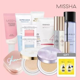 brand +T Missha Brand Week Tint UPTO Tint/BB/Cushion/Sun/Lip Balm/Cleansing and 4 types of Layering Fit Cushion Semi Matte Refill, choose 1 / +T미샤 브랜드위크 색조 UPTO 색조/비비/쿠션/썬/립밤/클렌징 외 레이어링 핏 쿠션 세미 매트 리필 4종 택1