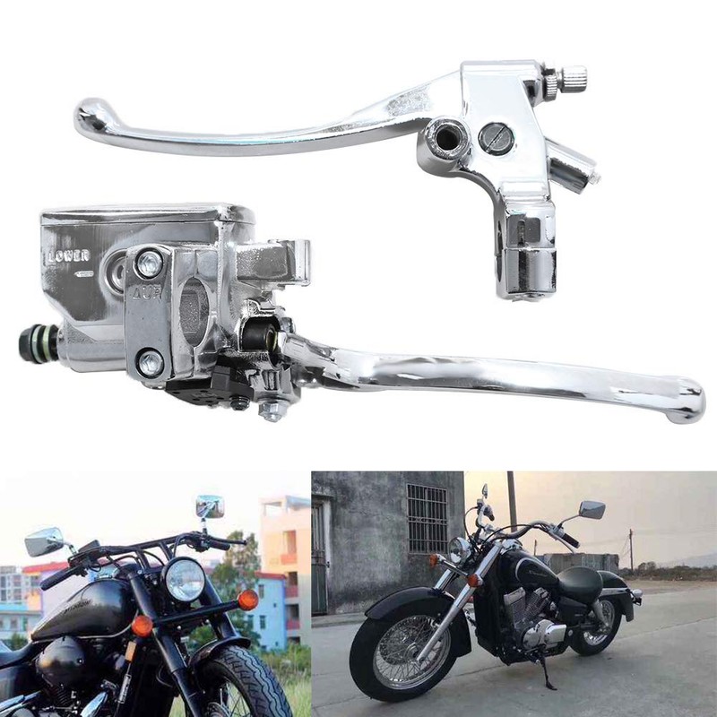Vkinman Hydraulic Brake Clutch Master Cylinder Lever Handle Bars Master