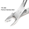 Ejiubas Cuticle Pusher Cuticle Nipper Stainless Steel Cuticle Trimmer Cuticle