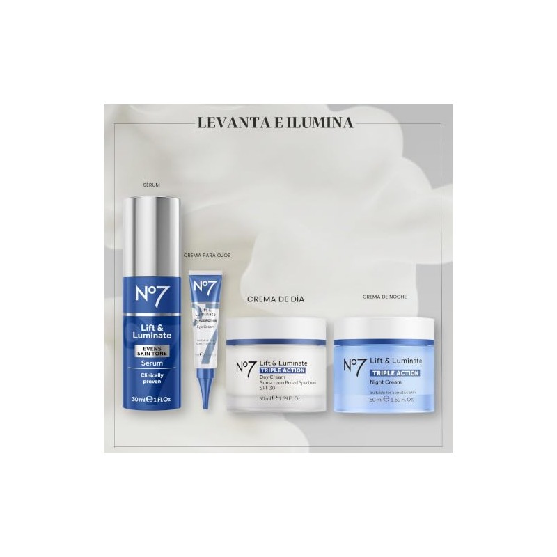 No7 Lift & Luminate Triple Action Night Cream 50ml