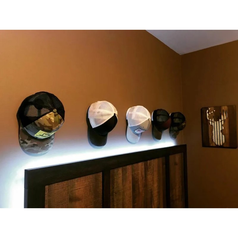 Hat Hanger 10 Pack Hat Hangers - Removable Tape Mounted