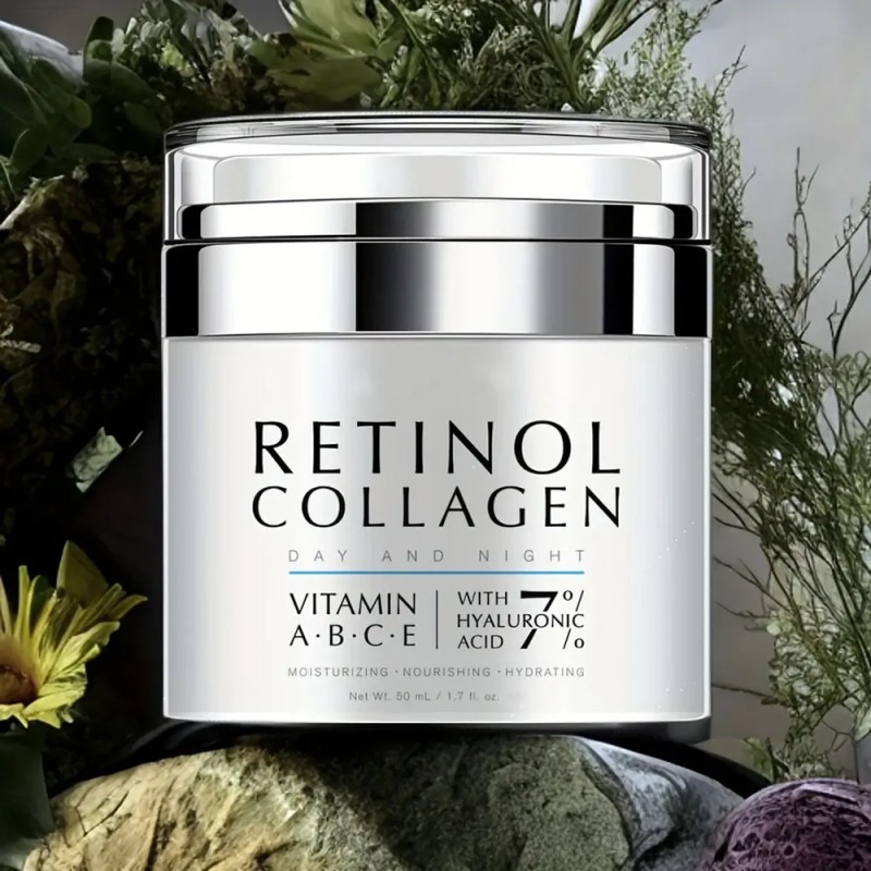 2pcs Retinol Crema Antiarrugas Reafirmante Con Colágeno 50g