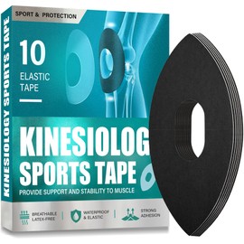 HIPFATE Kinesiology Tape for Knees, Ultra-Durable, Breathable, Effective for Knee Joint Support During Workouts and Daily Activities