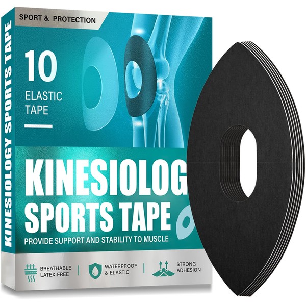 HIPFATE Kinesiology Tape for Knees, Ultra-Durable, Breathable, Effective for Knee