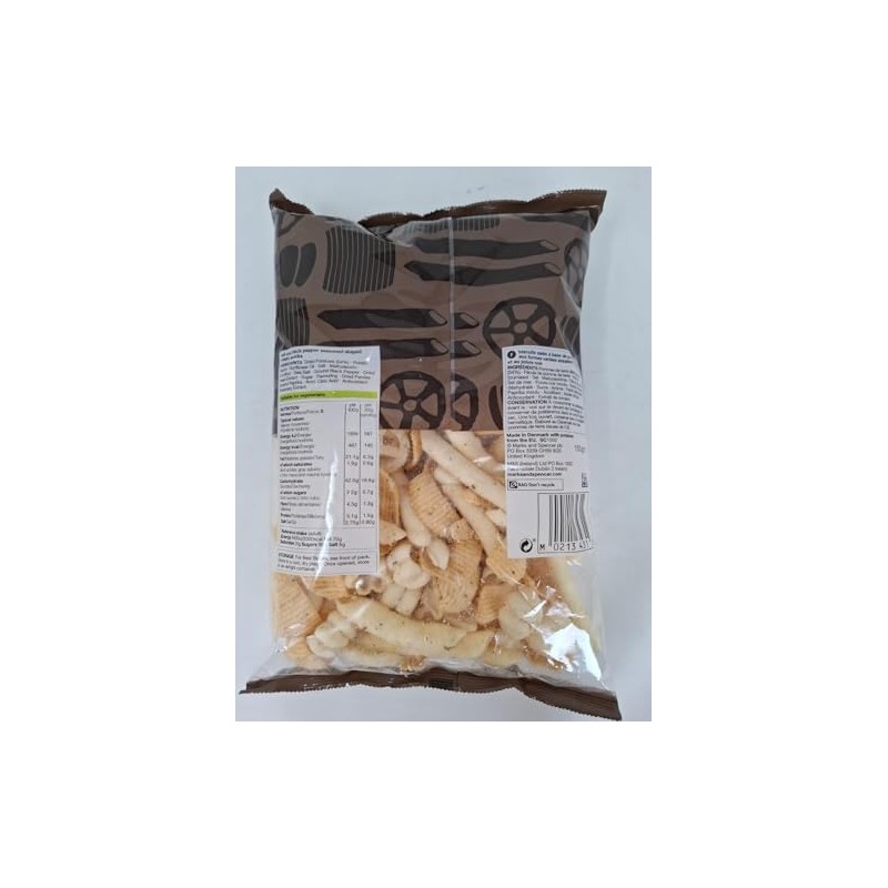M&S Salt & Black Pepper Combo Mix Crisp 150g -