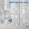 KUOGAS Shower Curtain Anti-Mould with 3 Stronger Magnets Bottom, Transparent