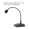Goose Neck Microphone with XLR Jack 360 Degree Hose Desktop