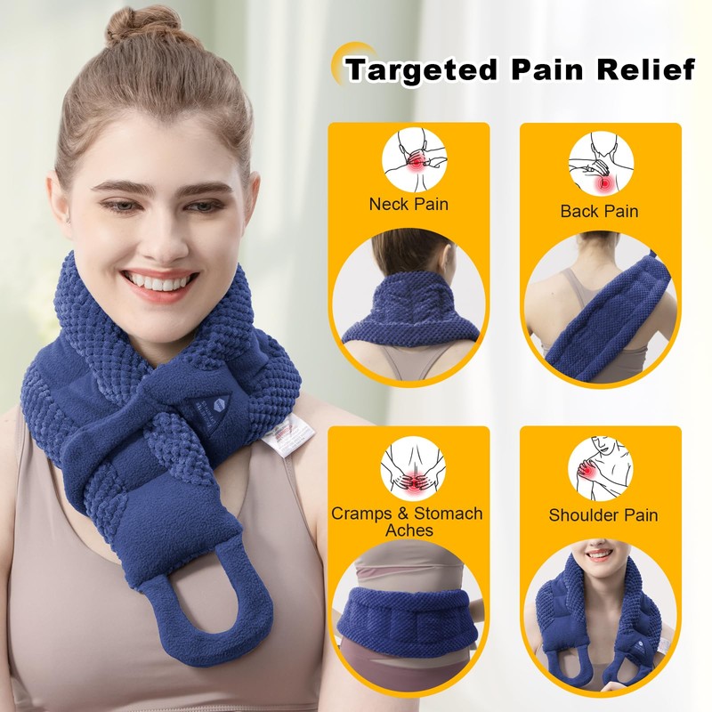 UNCN Long Heating pad for Neck and Shoulders Back 33