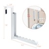 Letowe Over The Door Hanger Hooks for Clothes, Over The