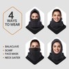 LOKZEER Balaclava Face Mask for Men Women: Thermal Polar Fleece