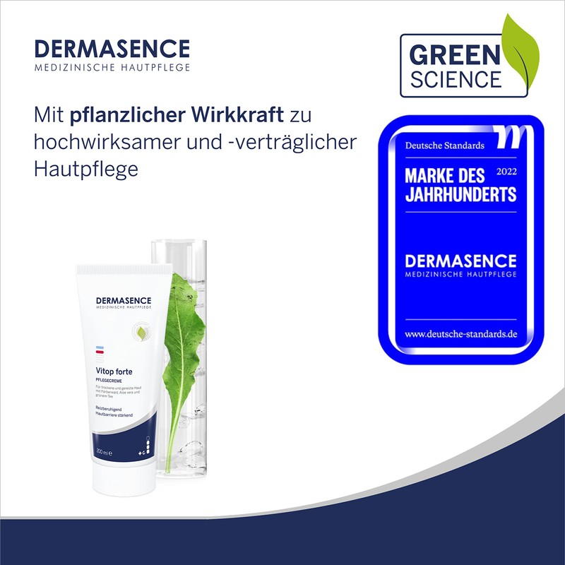 DERMASENCE Vitop Forte Care Cream - Skin Protective Basic Care