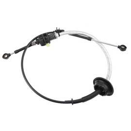 X AUTOHAUX 4L3Z-7E395-BA/Inner/Automatic Transmission Gear Shifter Cable for Ford F150 2004 / Auto Trans Control Lever Cable WO/Flow Thru Console/Plastic / 1 Pcs/Black