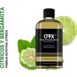 Fine Fragrance, esencia ambiental profesional para difusores y aromaterapia, aroma Cítricos y Bergamota, 250 ML