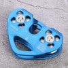 Pissente Double Trolley Pulley, pulley 30KN Aluminum Zip Line Rock
