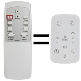 Replacement Remote Control RG15B1/E for Arctic King AC Air Conditioner Remote Control WWK05CR01N WWK05CR91N WWK06CR01N WWK06CR91N WWK08CR91N WWK08CW01N WWK10CR91N WWK12CR91N WWK18CR92N WWK25CR92N