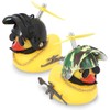 SALUDABLE Bicycle Bell Duck Light Bicycle Accessories Cute Propellers Set