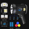 JSKNB Spotlight 1000000 Lumens, 6 Modes Led Rechargeable Spotlight Flashlight