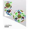 JAKO Lightball River, White/Neon Green/Red, 3 (290 g)