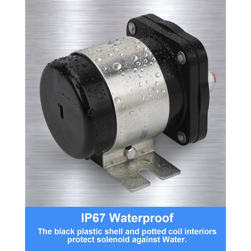 500 Amp Battery Isolator for Mobile Audio Relay Continuous Battery