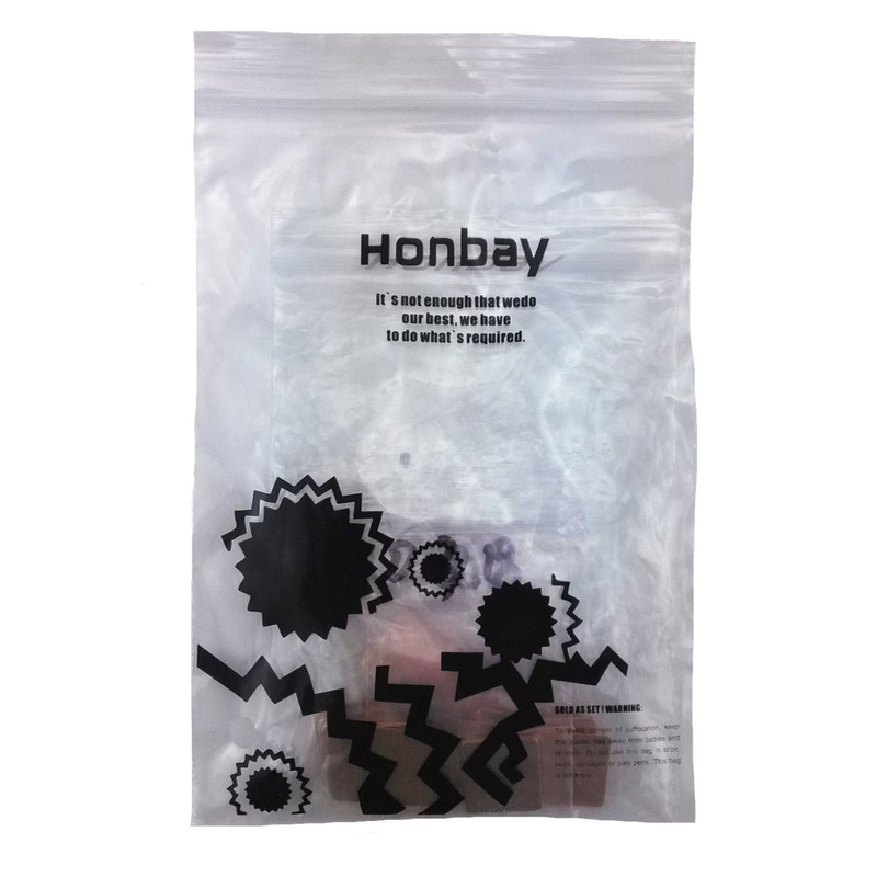 Honbay 25pcs 5 Sizes 15x15mm IC Chipset GPU CPU Thermal