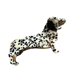 Dalmatian Dog Hair Clips, Animal Small Claw Clips for Women Girls, Acetate Hair Clips, Cute Accessories