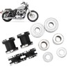 Sissy Bar Docking Hardware Kit, Easy Installation Sissy Bar Quick