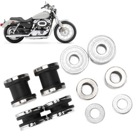 Sissy Bar Docking Hardware Kit, Easy Installation Sissy Bar Quick Release Docking for Motorcycles
