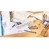 VBS Pencil Box with Sliding Lid Raw Wood