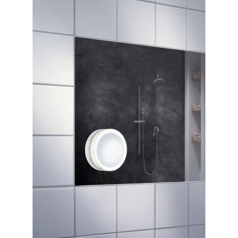 OUTLINE LITE - Make-up Mirror with Suction Cups, LED, X7,