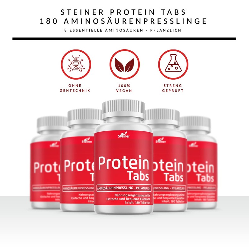 Lupin Protein 360 Tabs (2 Packs) Vegan Amino Acid 8