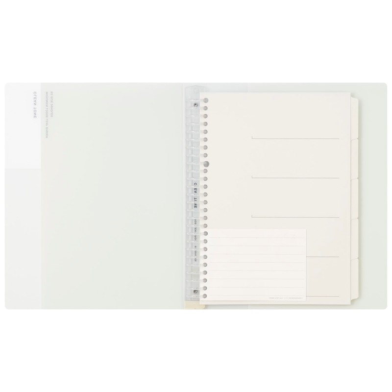Maruman F312-06 Clean TONE B5 Loose Leaf Binder, Wide, 26