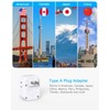 2 Pack US to Japan Travel Plug Adapter, HANYCONY Japan