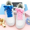 WEGOODZF Wide Flat Thick Shoelaces: Extra Fat Chunky Sneakers Shoe