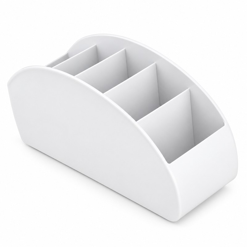 Remote Control Organizer for TV & Media Accessories – 5-Slot