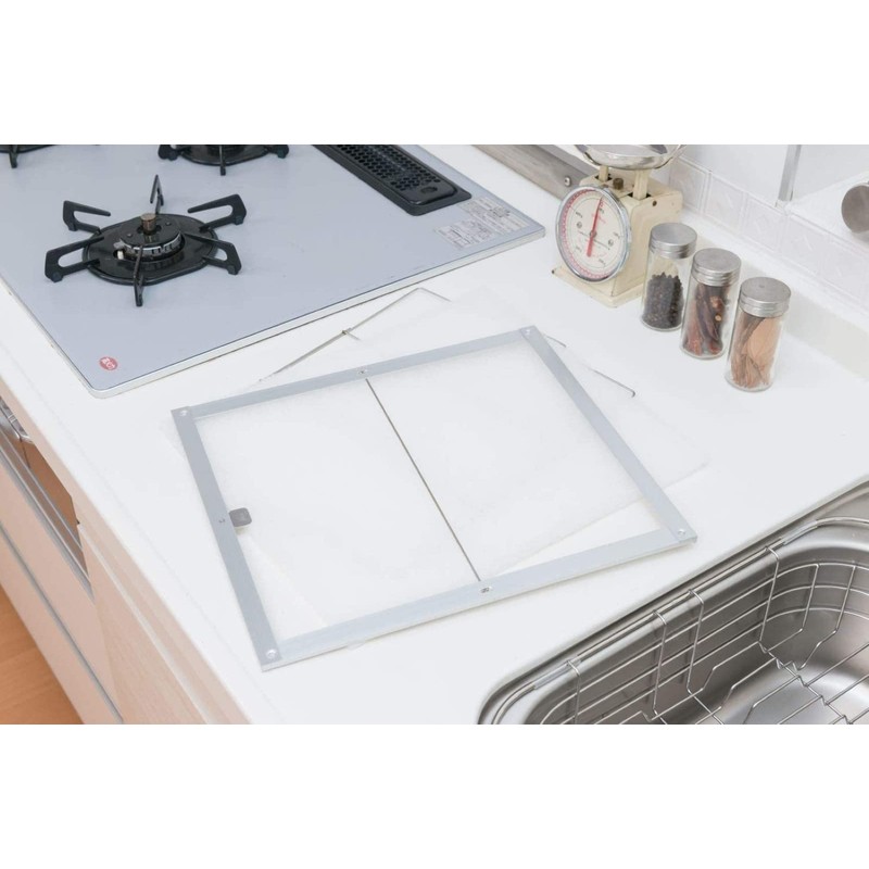 Toyo Aluminum S3062 Ventilation Fan Stain Prevention Filter, Super Thick